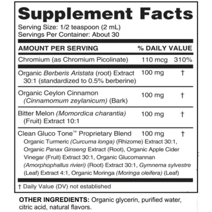 Berberine with Ceylon Cinnamon Drops